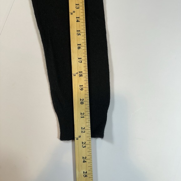 Charter Club 2-Ply 100% Cashmere Sweater Women's M Black Mock Neck Pullover Soft - Picture 8 of 10